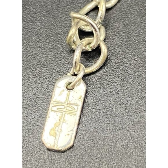 Vintage Christina Collection Necklace Rhinestone Silver Tone Collar 15+2" - Picture 3 of 9